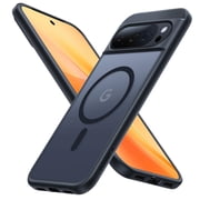 TORRAS Magnetic Shockproof Case for Google Pixel 10 and Pixel 10 Pro, MagSafe Compatible, Military-Grade 12-Ft Drop Protection, Slim Matte Translucent Armor Cover, Black