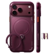TORRAS Ostand Q3 Air Case for iPhone 18 Pro Max, 360  Magnetic Stand, Magsafe Compatible, Camera Control Button, Shockproof, Cosmic Purple