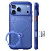 TORRAS Ostand Q3 Air Case for iPhone 18 Pro Max, 360  Magnetic Stand, MagSafe Compatible, Camera Control Button, Shockproof, Arctic Blue