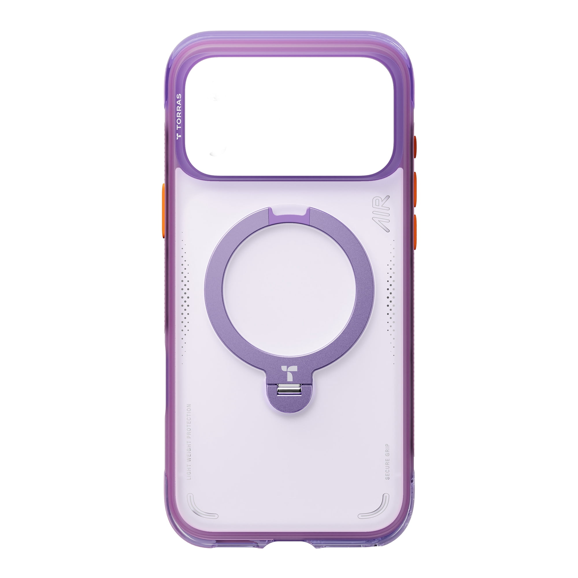 TORRAS iPhone 17 Pro Max Ostand Spin Air Case , Aurora Purple
