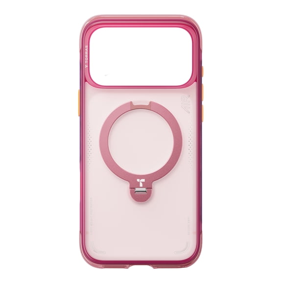 TORRAS Ostand Spin Air Case, iPhone 17 Pro, Neon Sunset