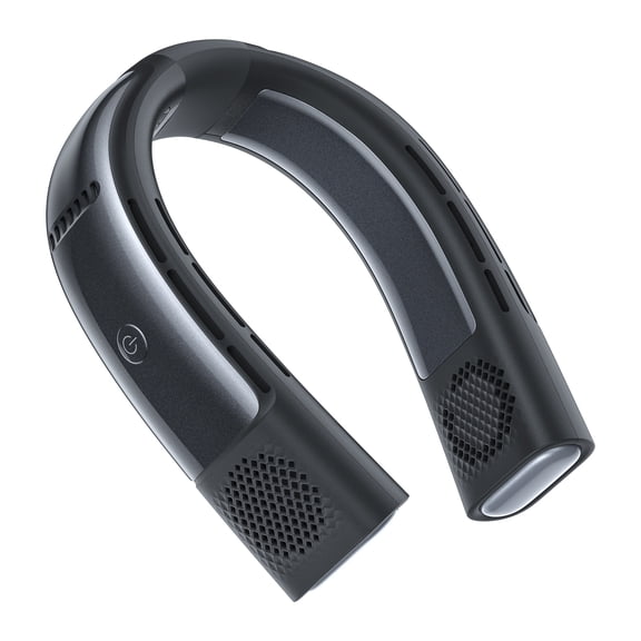 TORRAS Portable Neck Fan, COOLIFY 2S Neck Air Conditioner and Heater Bladeless 5,000 mAh Rechargeable, Black
