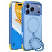 TORRAS Q3 Rugg Case for iPhone 18 Pro, MagSafe Compatible, 360  Rotating Stand, 12-Foot Drop Tested, Island Blue
