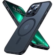 TORRAS iPhone 13 Pro Max Phone Case, MagSafe Compatible, Shockproof Matte Slim Phone Cover, Black