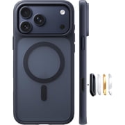 TORRAS Guardian Mag for iPhone 17 Pro Max Case, Shockproof,Military Grade Drop Protection, Compatible with MagSafe, Translucent Matte Slim Case ,6.9 ,Black