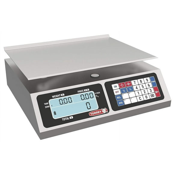 TORREY LPC40L Electronic Price Computing Scale Rechargeable Battery Stainless