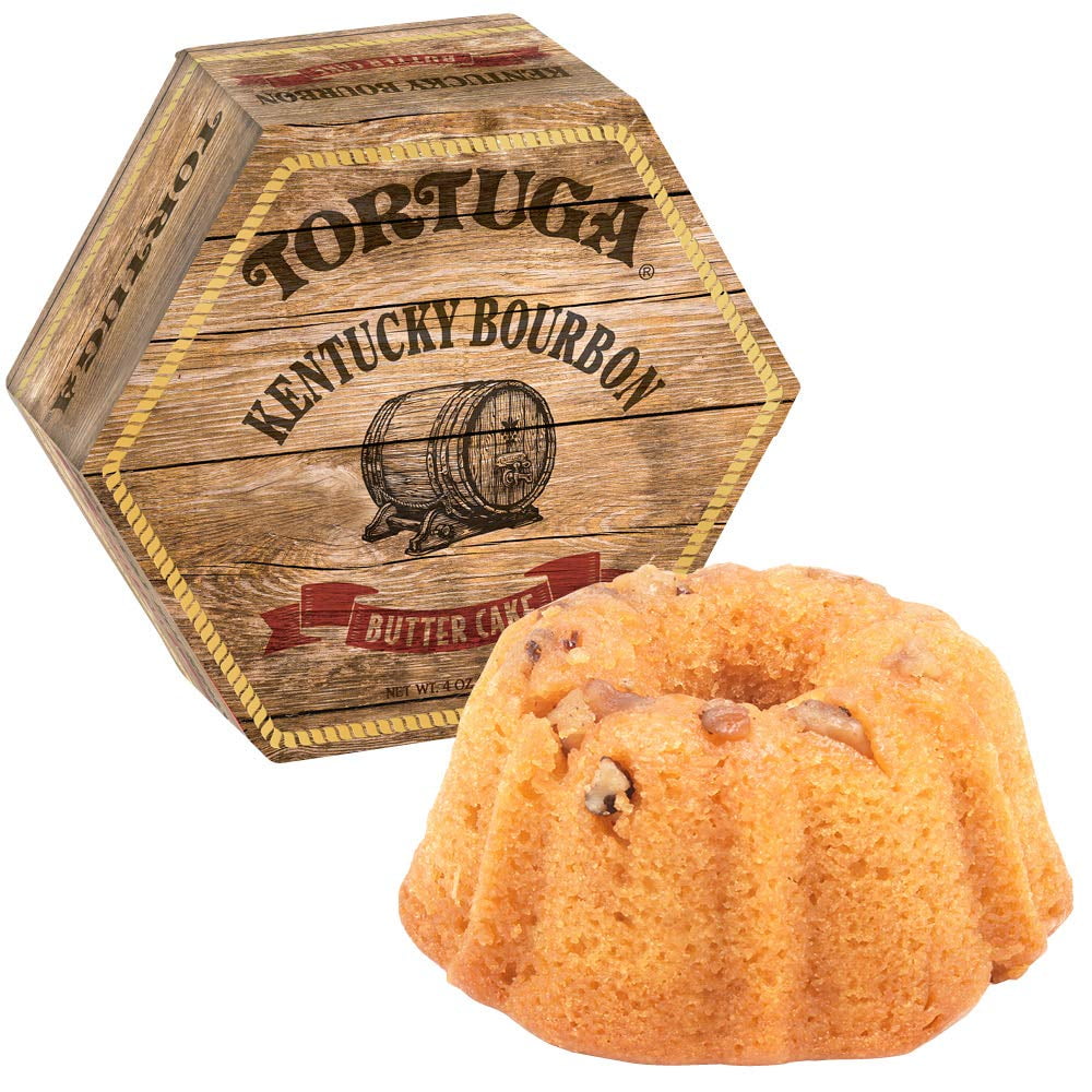 TORTUGA Kentucky Bourbon Butter Cake w/ Walnuts- 4 Oz.