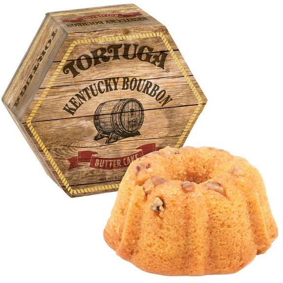 TORTUGA Kentucky Bourbon Butter Cake w/ Walnuts- 4 Oz.