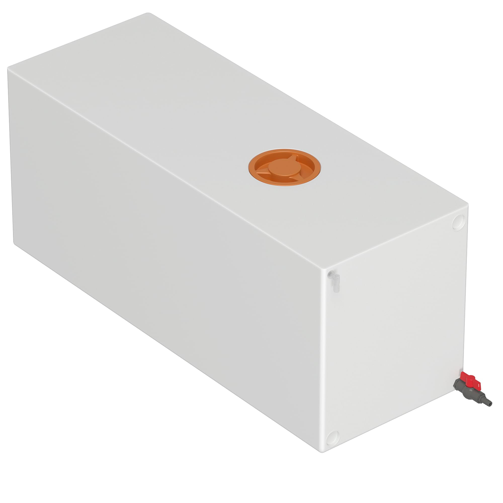 30 Gallon Fresh Water Tank, RV Water Tank for Drinking and Water Holding,  Portable Water Storage for Camping, 115 Liters
