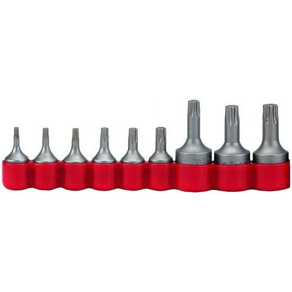 TORX BIT SKT SET 9PC T10-50 DP