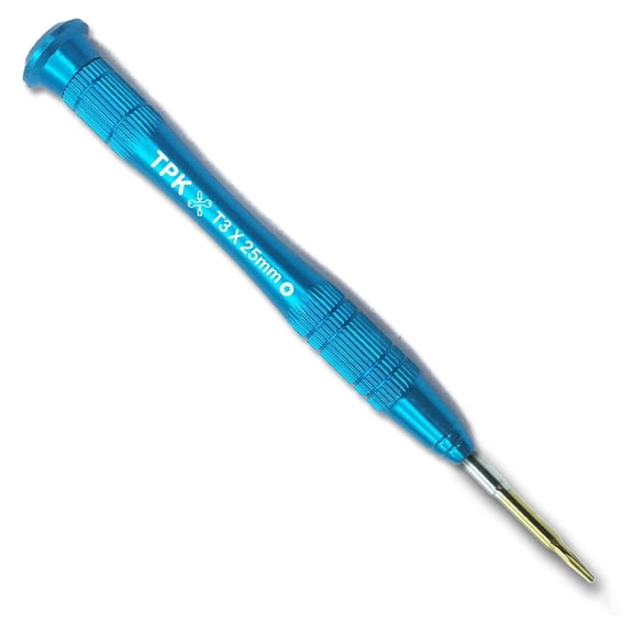 Torx T3 Screwdriver Precision  S2 High Alloy Steel Head Magnetic Tip Rotating Cap 25mm Blade Length