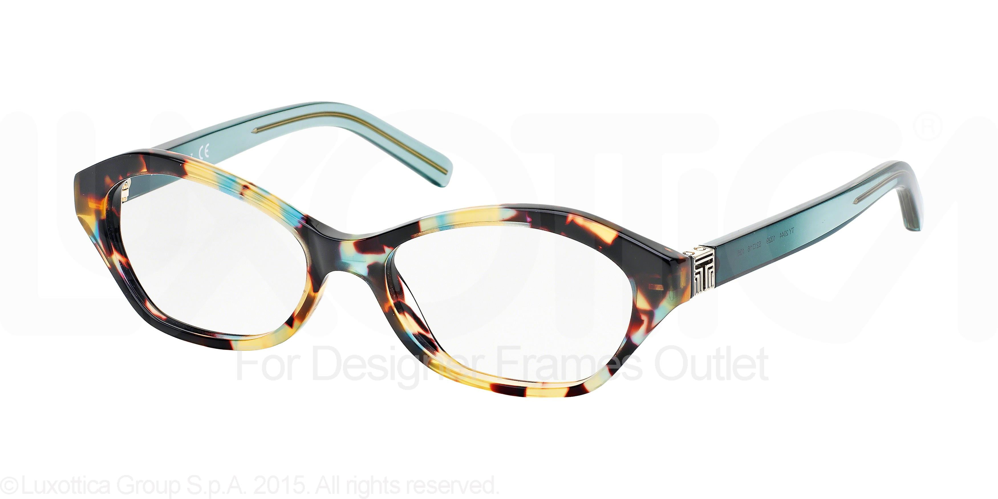 TORY BURCH Eyeglasses TY 2044 1329 Blue Tortoise Geyser 52MM