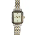 thumbnail image 1 of TORY BURCH MINI ROBINSON TBW1516 CREAM DIAL SILVER GOLD BRACELET WOMENS WATCH, 1 of 2