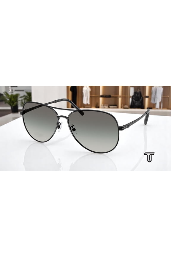 TY6114 328211 Black Grey Gradient 58 mm Women's Sunglasses