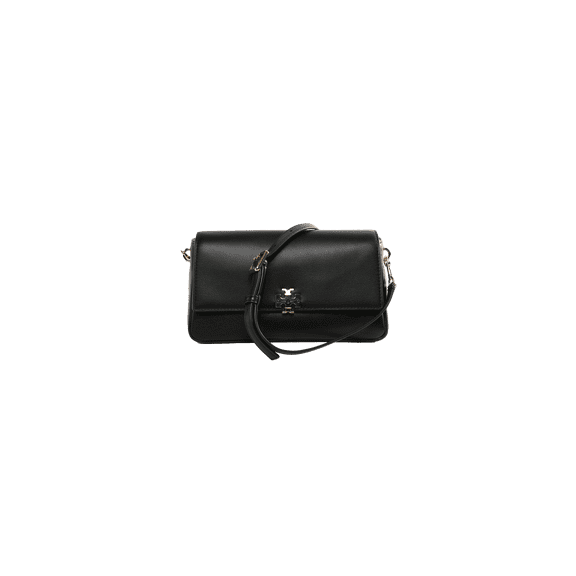 TORY BURCH UNISEX Charlie Leather Crossbody Bag "Black" 180725 001 180725 001 from Stadium Goods