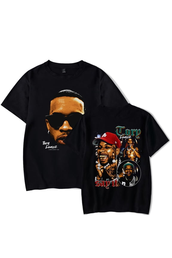 TORY LANEZ V2 T Shirt Merch pop graphics Unisex Trend Casual Short Sleeve Top