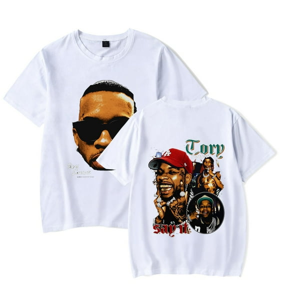TORY LANEZ V2 T Shirt Merch pop graphics Unisex Trend Casual Short Sleeve Top