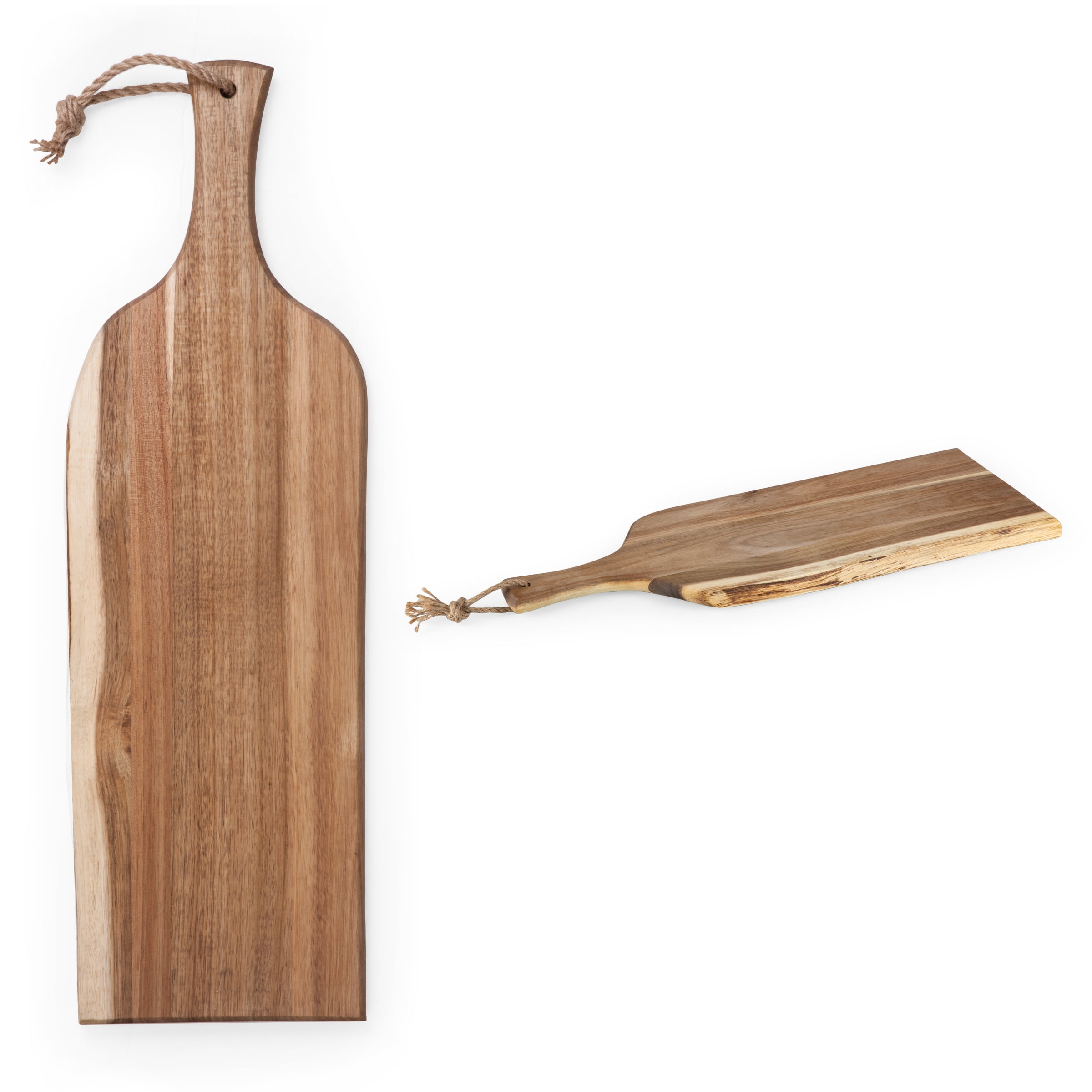 Artisan 24" Acacia Wood Paddle Charcuterie Board