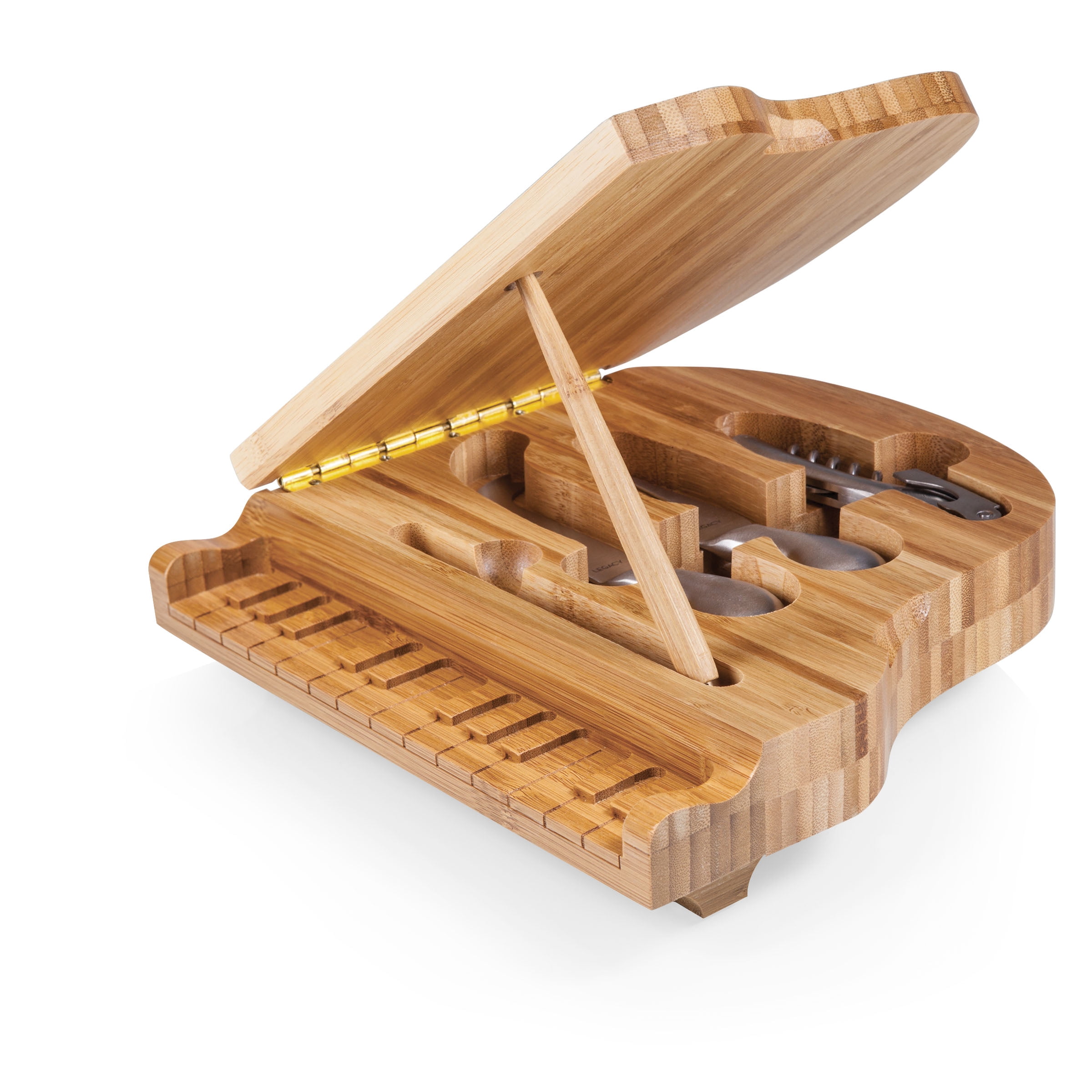 Bamboo Grand Cheese Serving Set - Picnic Time