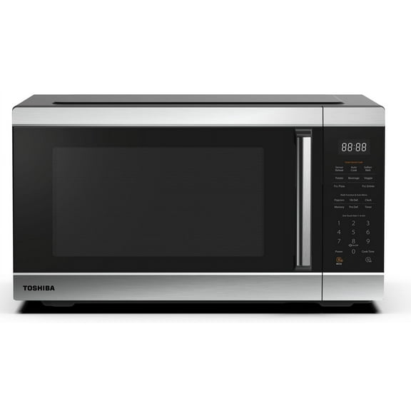 TOSHIBA 2.2 Sensor Inverter Microwave Oven, Stainless Steel, New