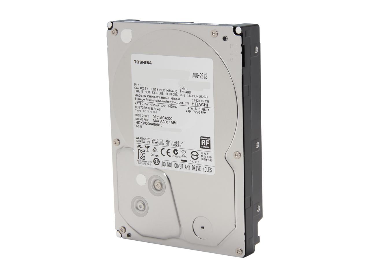 2025年 お歳暮・冬ギフト特集 TOSHIBA DT01ACA300 3TB 7200 RPM 64MB Cache SATA 6.0Gb/s 3.5 内蔵型ハードディスクドライブ