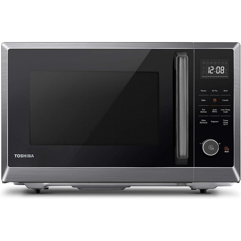TOSHIBA ML2-EC10SA(BS) 8-in-1 Countertop Microwave with Air Fryer