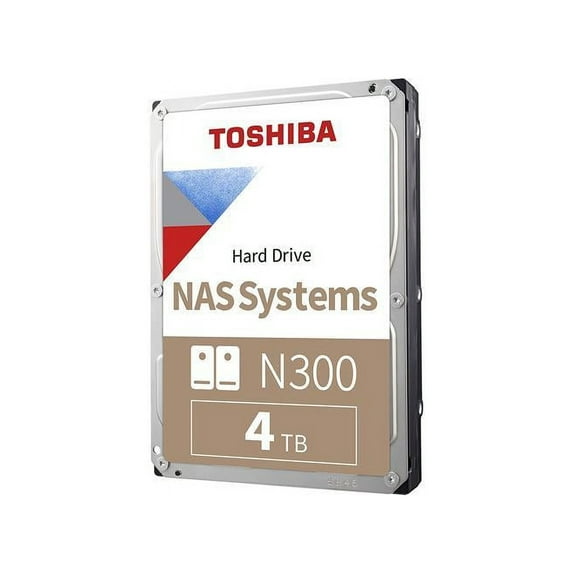 TOSHIBA N300 HDWG440XZSTA 4TB 7200 RPM 256MB Cache SATA 6.0Gb/s 3.5" Internal Hard Drive Retail