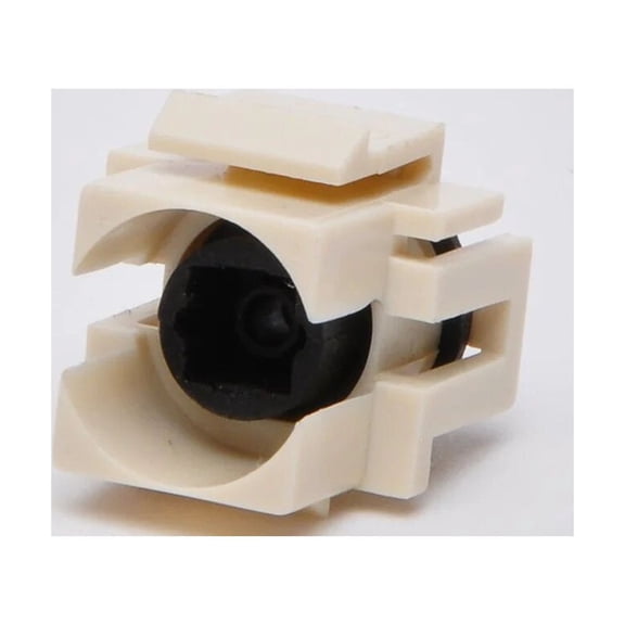 TOSLINK Keystone Jack - Recessed Female to Female Coupler By FireFold