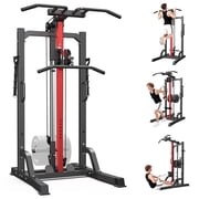 TOSSFD Home Gym Station,LAT Pull Down Machines,LAT Row Cable Machine,High & Low Pulley Stations