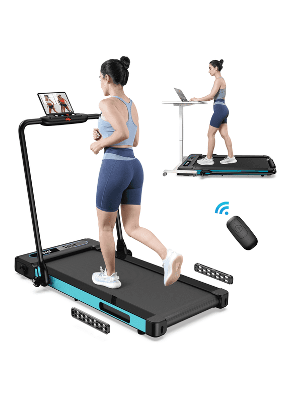 TOSSFD 2.5HP Folding Treadmill with Display Screen Electric Running Walking Machine for Home Fitness R46201