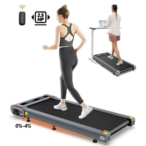 TOSSFD Treadmill Walking Pad X401, 2.5HP Under Desk Treadmill
