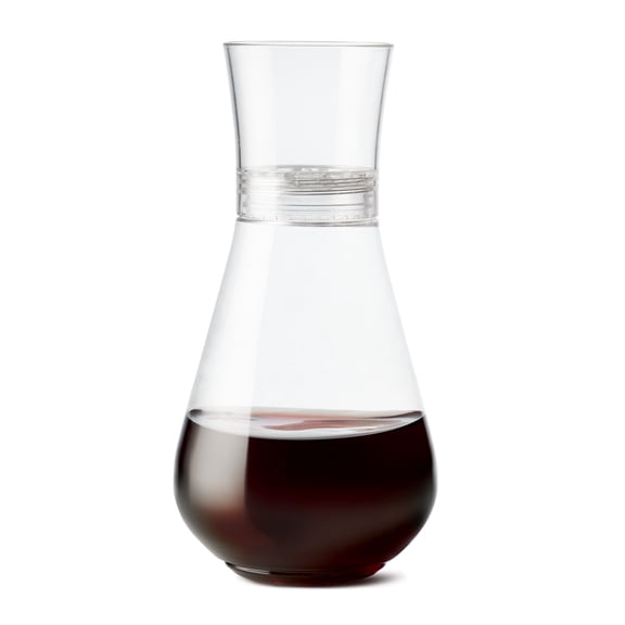 TOSSWARE POP Decanter, Recyclable, Lightweight & Shatterproof, 28oz, Decanter Clear