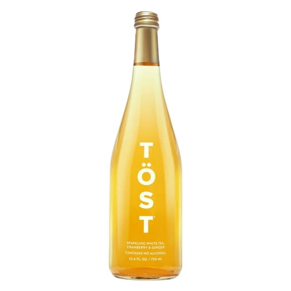 TST Non-Alcoholic Sparkling Beverage with White Tea, Elderberry & Ginger - 25.4 fl oz