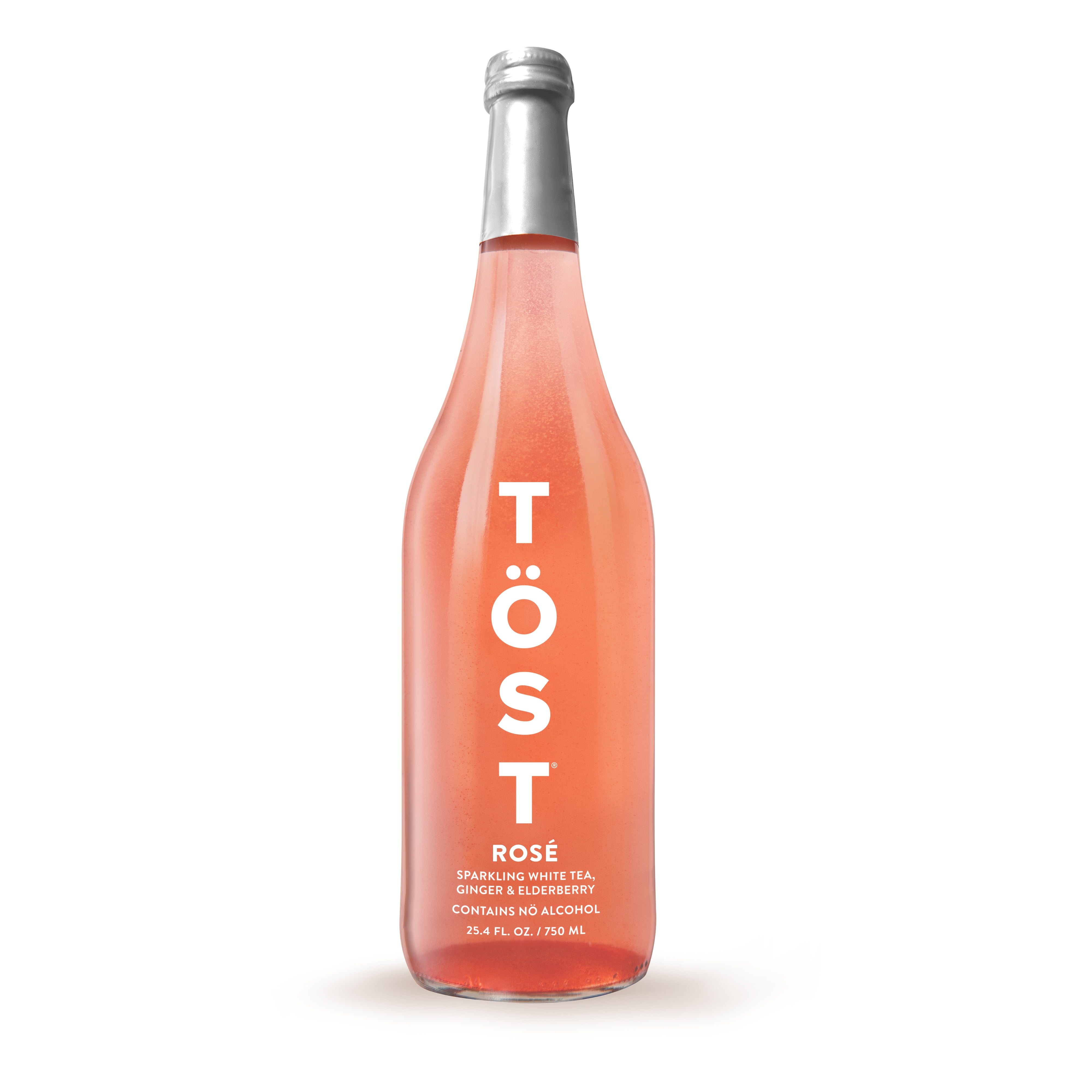 Tost Tea Non-Alcoholic Wine Rose 25.4 fl oz (Pack of 12)
