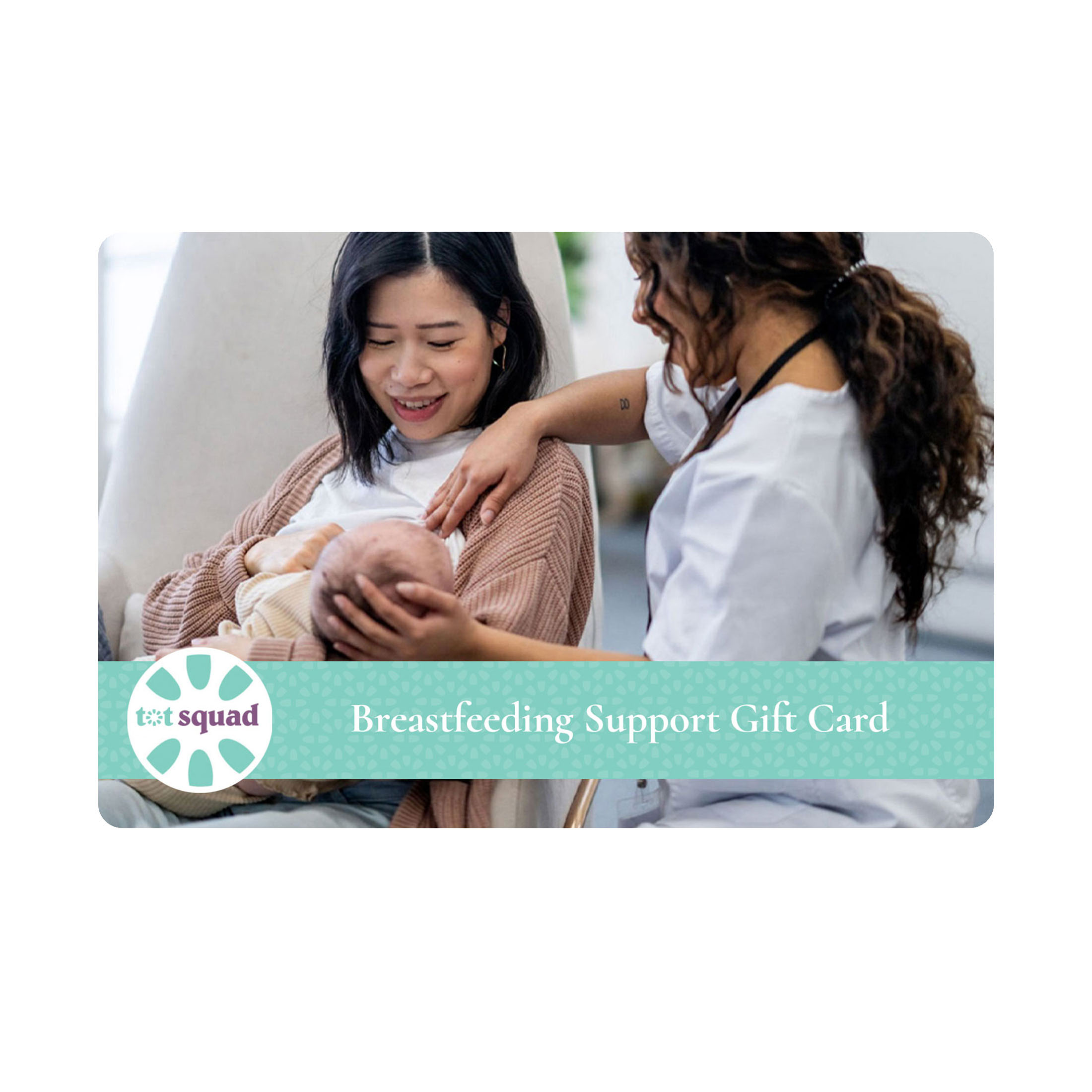 Breastfeeding Support & Consultation with a Certified Lactation Expert - Baby Registry Essentials by Tot Squad $50 eGift Card [Email Delivery]
