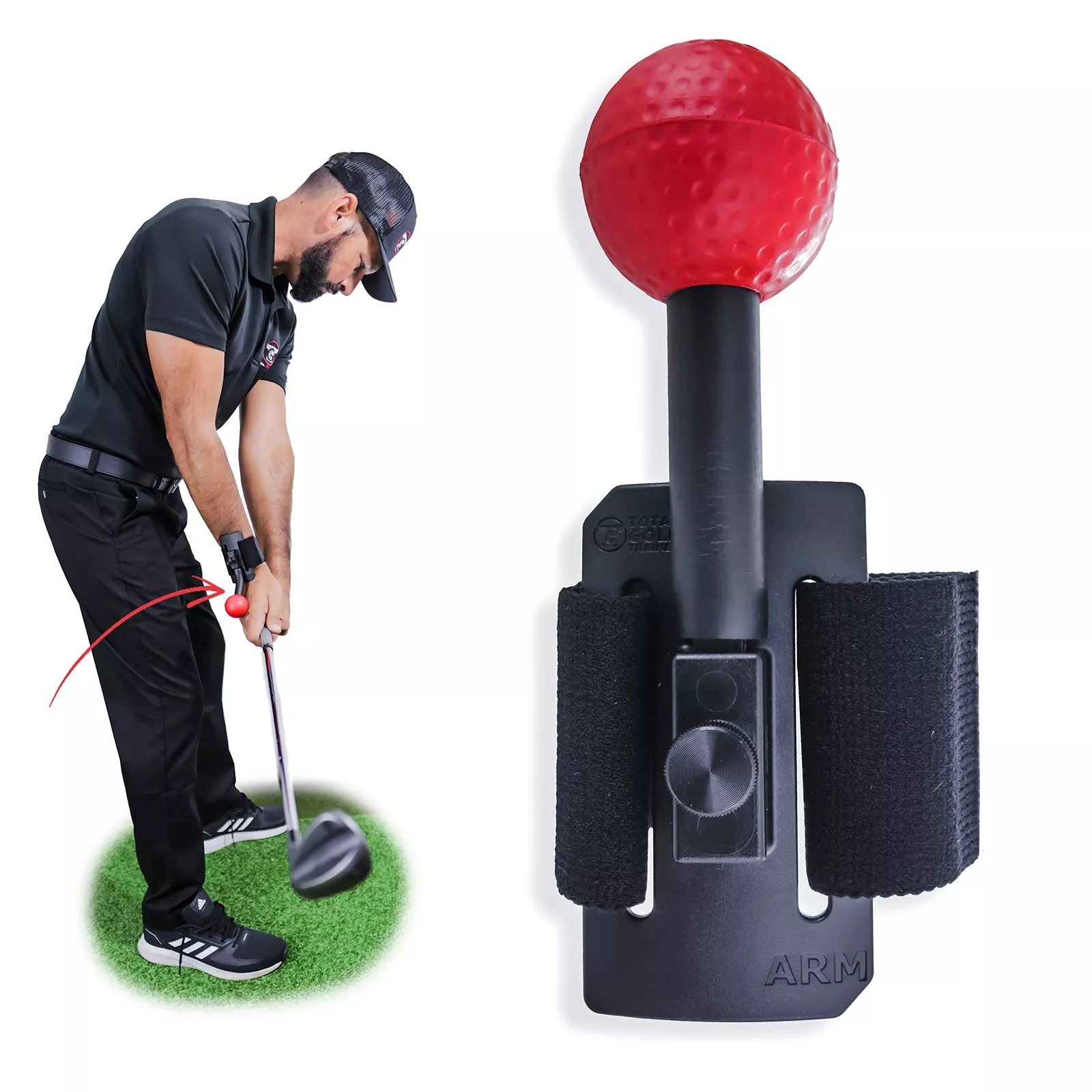 ARM Aid – Attrezzo Da Golf Per Migliorare Chipping, Pitching E Swing – Mano E Polso
