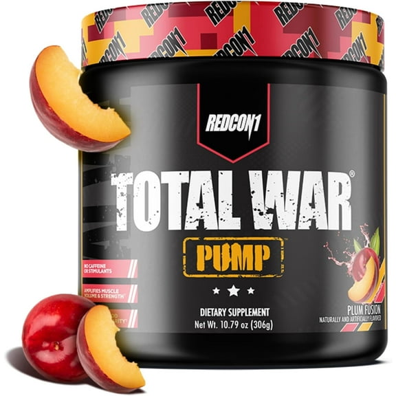 TOTAL WAR PUMP | NON-STIM PRE-WORKOUT PLUM FUSION 30 Servings