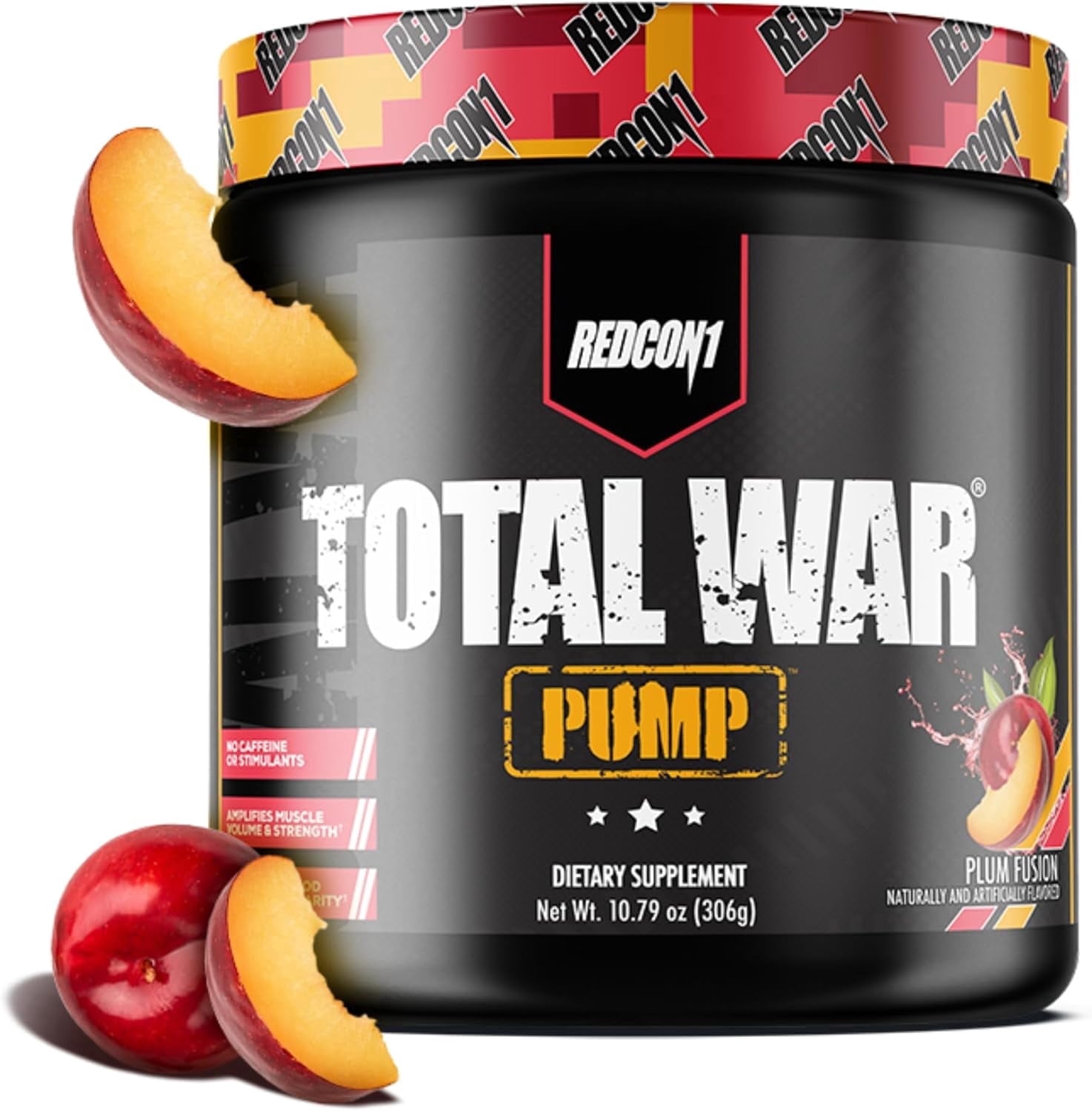 TOTAL WAR PUMP | NON-STIM PRE-WORKOUT PLUM FUSION 30 Servings