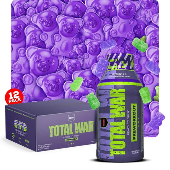 TOTAL WAR READY TO DRINK PREWORKOUT (12 SERVINGS)