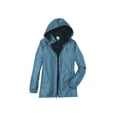 thumbnail image 1 of TOTES Womens Rain Jackets Waterproof with Hood 3 Season Storm Jackets, Storm Blue, 2X, 1 of 3