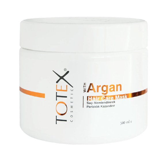 Totex Deep Conditioning Hair Mask 500ml | Argan Oil Formula for Dry, Damaged, and Frizzy Hair
