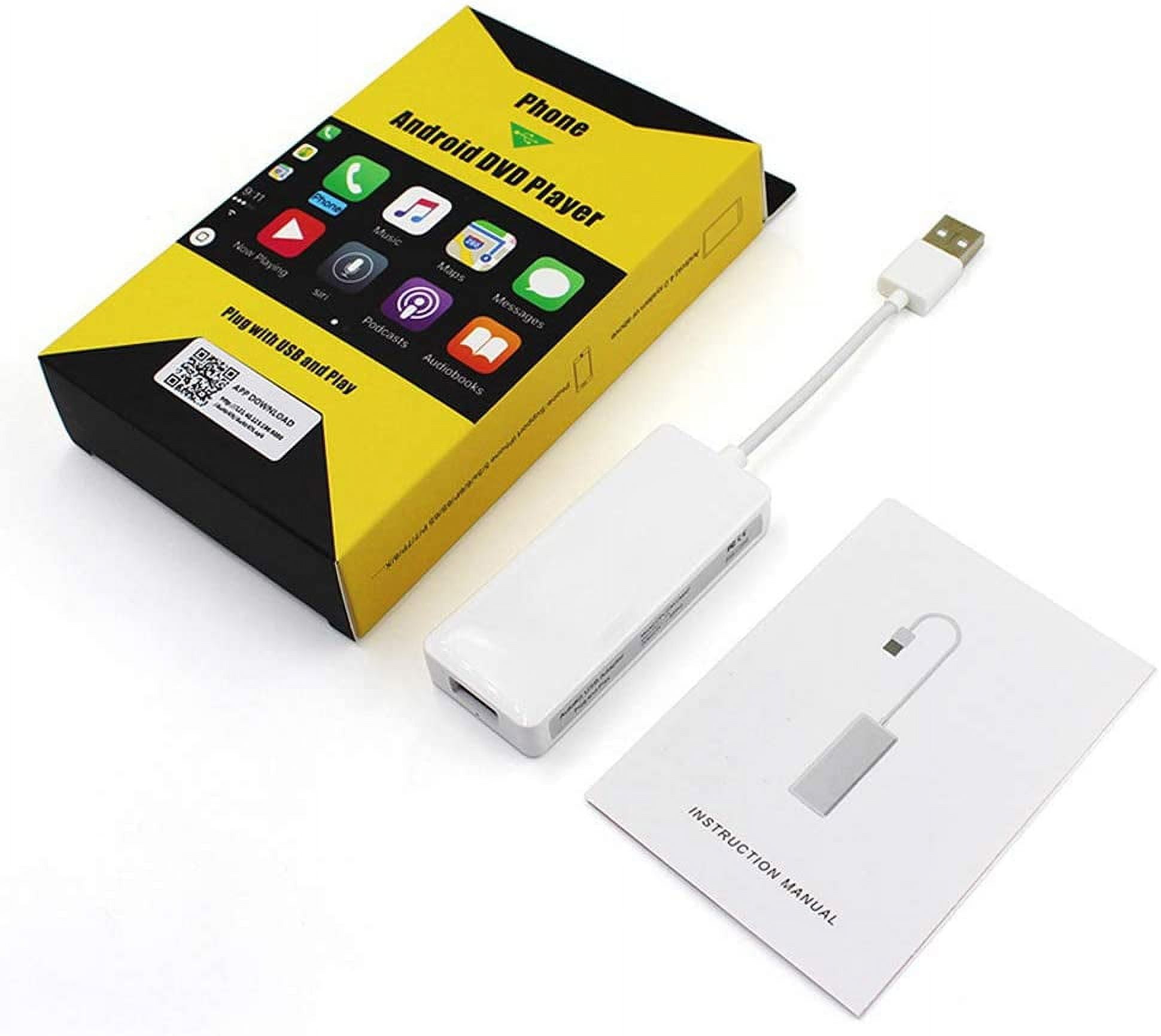 TOTMOX USB Carplay Adapter Dongle Android Navigation Apple Carplay ...