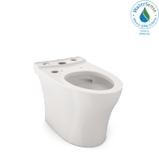 TOTO  Aquia  IV Elongated Universal Height Skirted Toilet Bowl with CEFIONTECT , WASHLET + Ready, Colonial White - CT446CEFGNT40#11