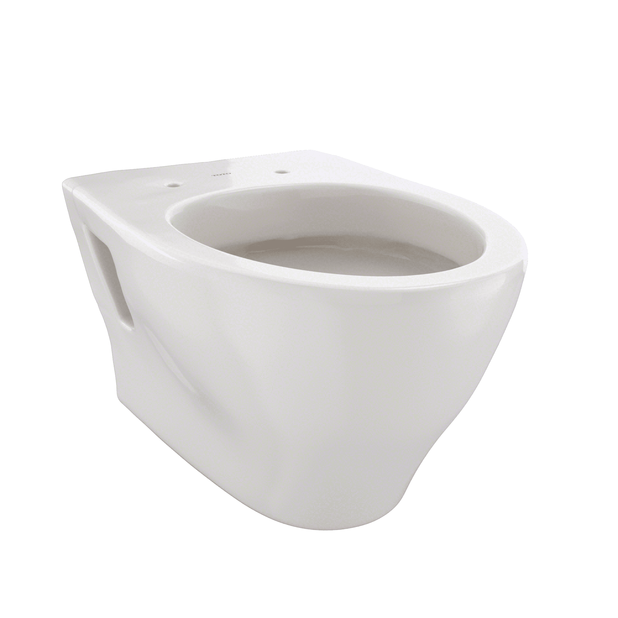 TOTO® Aquia® Wall-Hung Elongated Toilet Bowl with Skirted Design, Sedona Beige - CT418F#12