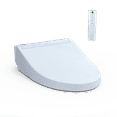 thumbnail image 1 of TOTO® C5 WASHLET®+ Ready Electronic Bidet Toilet Seat with PREMIST and EWATER+ Wand Cleaning, Elongated, Cotton White - SW3084T40#01, 1 of 5