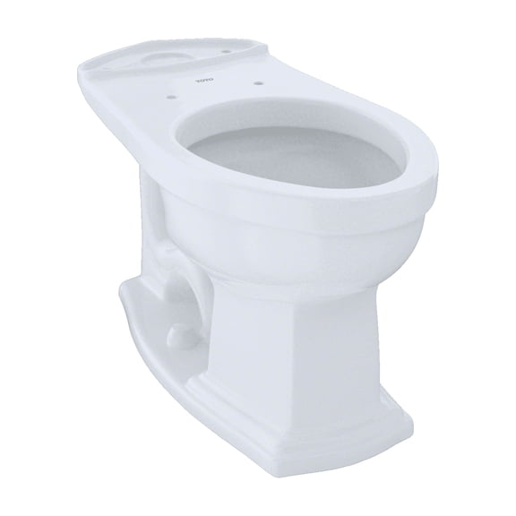 TOTO C784EF#01 Eco Clayton and Clayton Universal Height Elongated Toilet Bowl