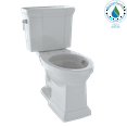 thumbnail image 1 of TOTO® Promenade® II Two-Piece Elongated 1.28 GPF Universal Height Toilet with CEFIONTECT, Colonial White - CST404CEFG#11, 1 of 5