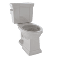 thumbnail image 1 of TOTO CST404CEFG#12 Promenade II Two-Piece Elongated 1.28 GPF Universal Height Toilet with CeFiONtect, 1 of 5