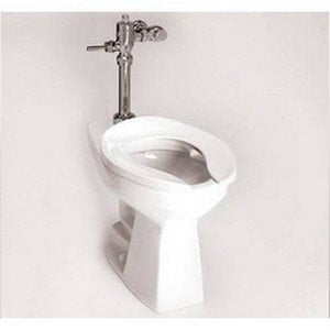 TOTO CT705LH-01 1.6 GPF Flushometer Bedpan ADA Toilet (White)