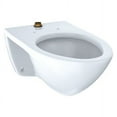 thumbnail image 1 of TOTO CT708UG#01 1.0/1.28/1.6 gpf, Flushometer, Wall Mount, Elongated, Toilet Bowl, Cotton, 1 of 4